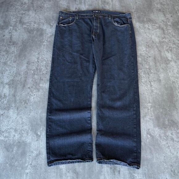 Vintage Y2K Southpole Style Tuff Gear Embroidered Baggy Denim Jeans - Picture 2 of 4